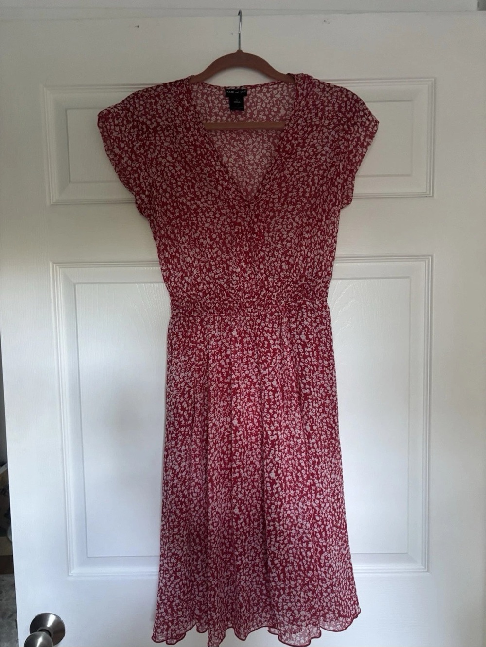 Kate and lily V-Neck Mini Dress